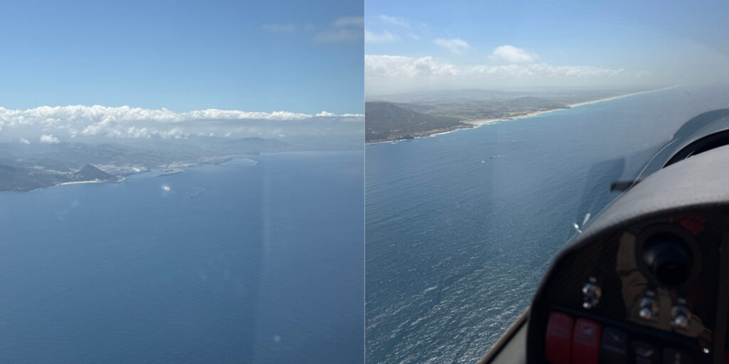 Tangier vanaf noorden en westen